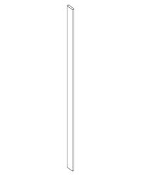 SE-WF336 Shaker Espresso Filler 3"W × 36"H × 3/4"D